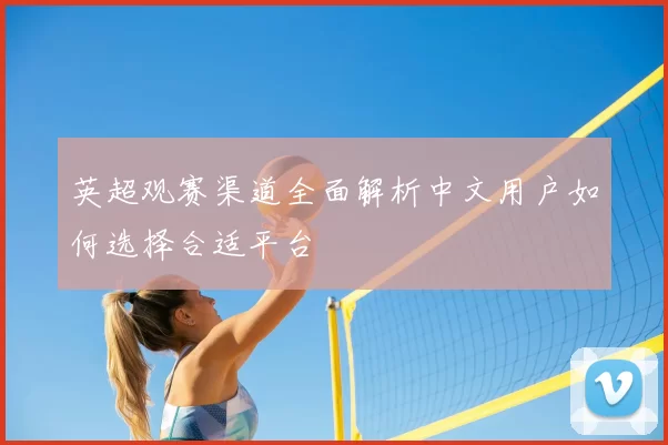 英超观赛渠道全面解析中文用户如何选择合适平台