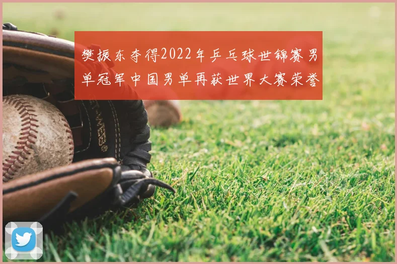 樊振东夺得2022年乒乓球世锦赛男单冠军中国男单再获世界大赛荣誉