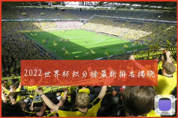 2022世界杯积分榜最新排名揭晓